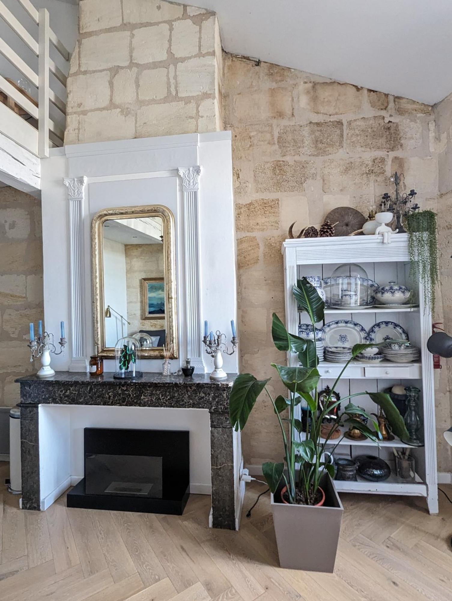 Appartement De Charme Sous Les Toits Avec Vue Sur La Garonne Бордо Экстерьер фото